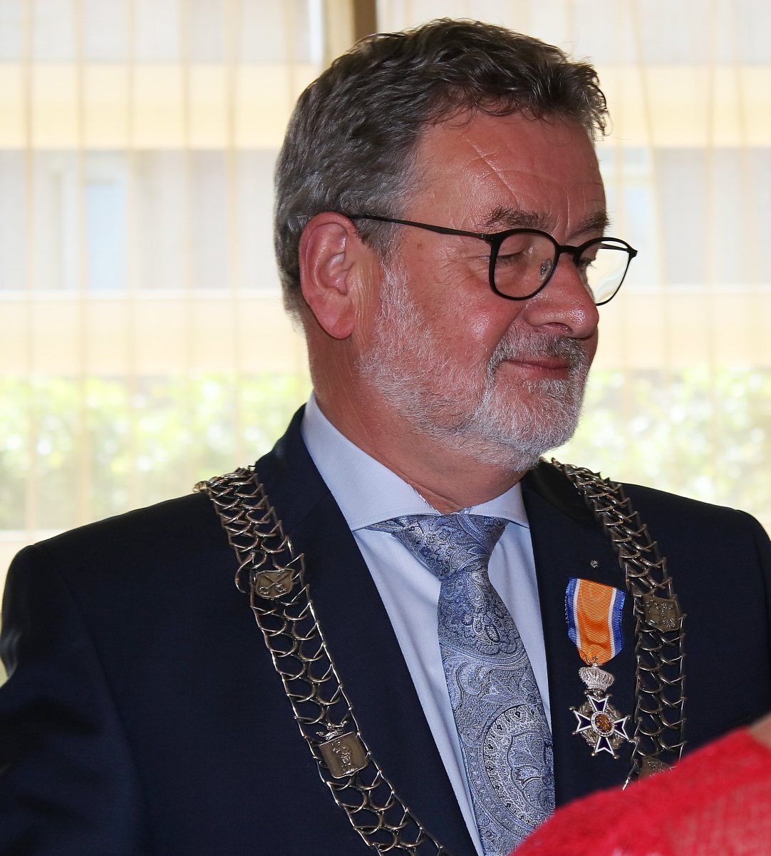 Afscheid burgemeester Albert Rodenboog