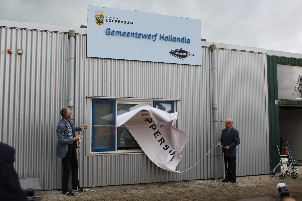Opening Gemeentewerf Loppersum